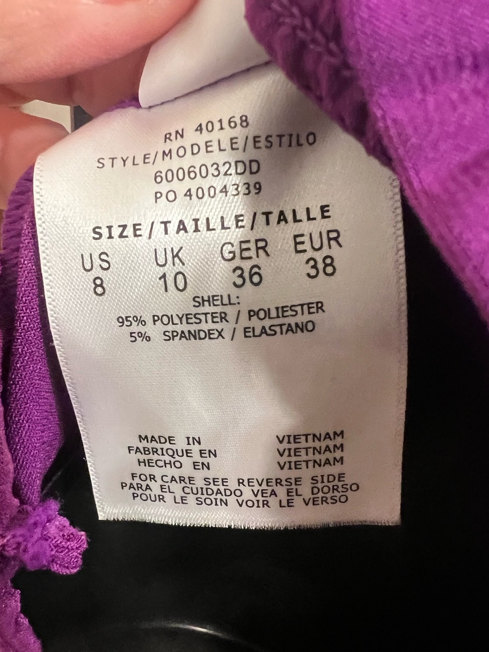 New Magicsuit Bathing Suit
Tankini Top Purple Smocked Sz 8 NWT - Picture 5 of 10